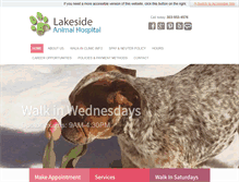 Tablet Screenshot of lakesideah.net